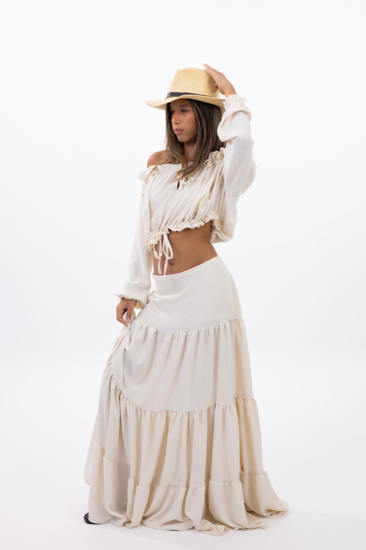Dunara Top - White