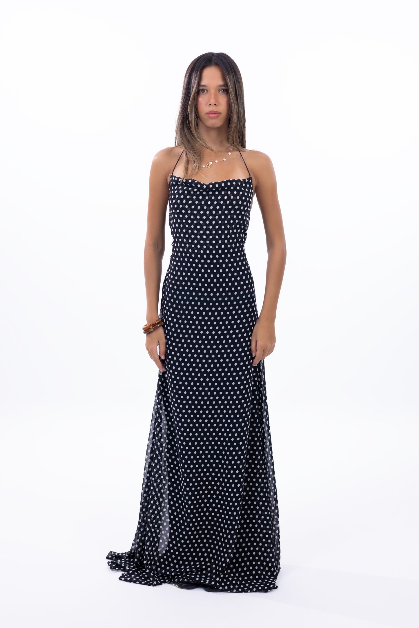 Midnight Dots Dress