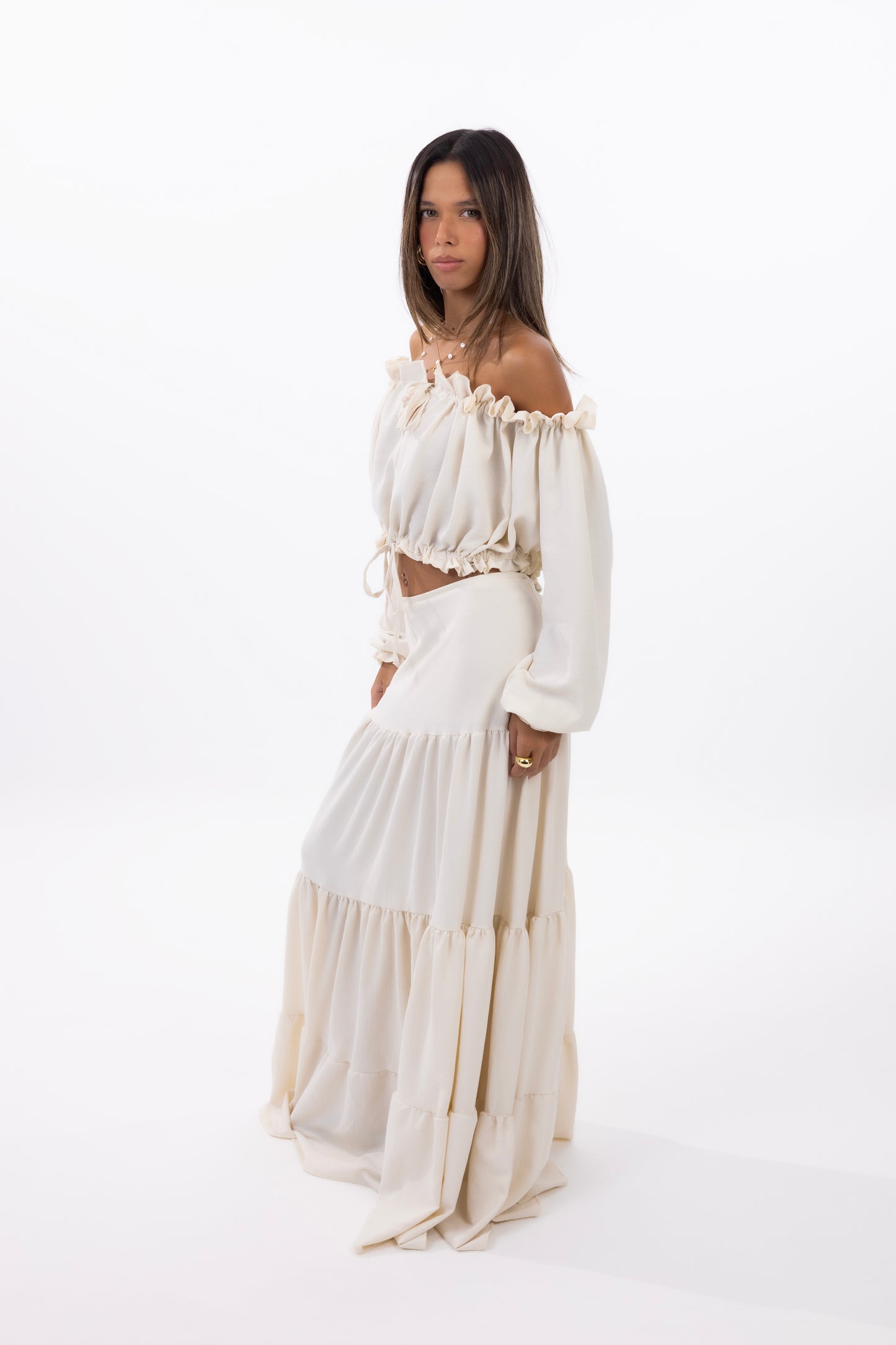 Dunara Skirt - White