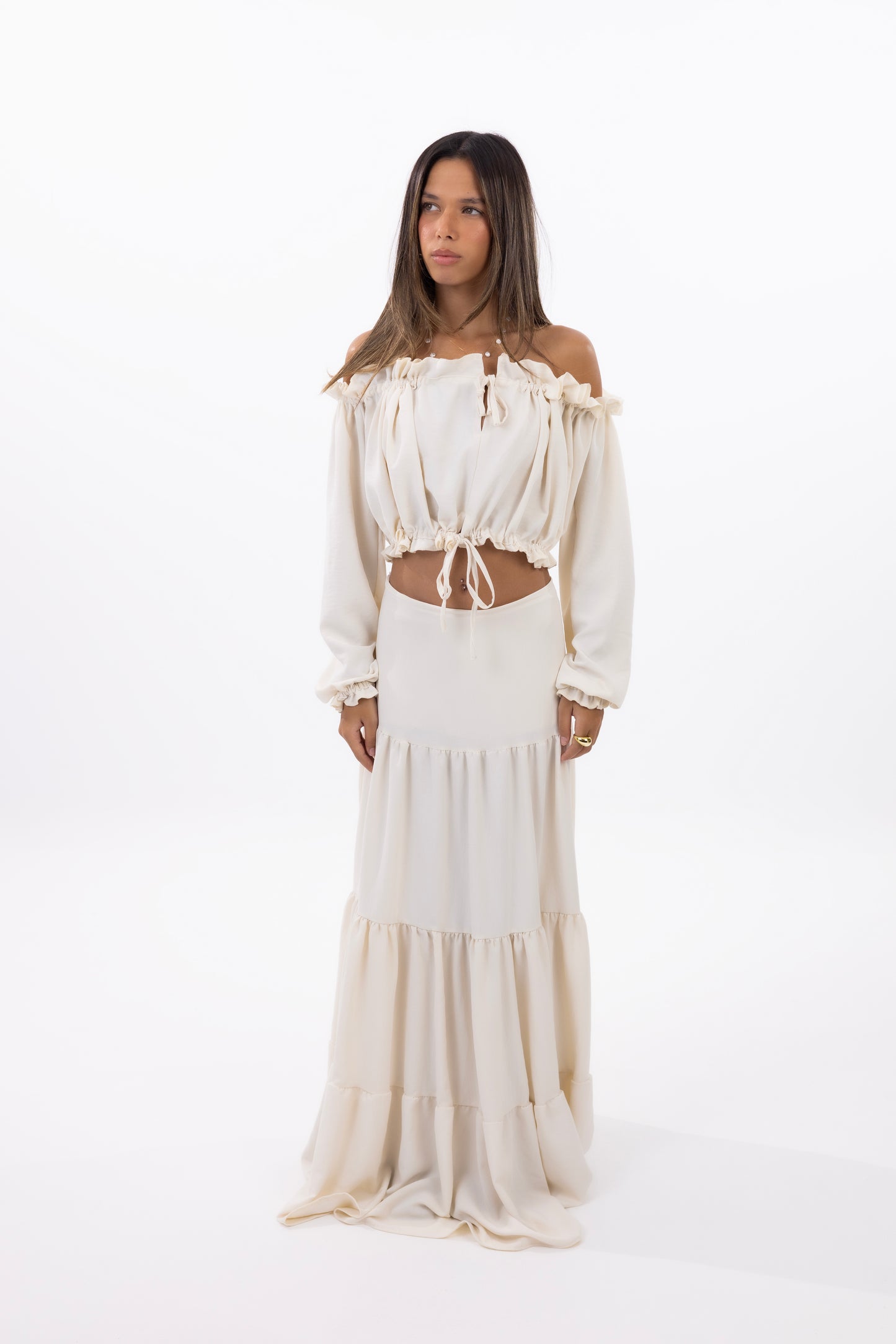 Dunara Top - White