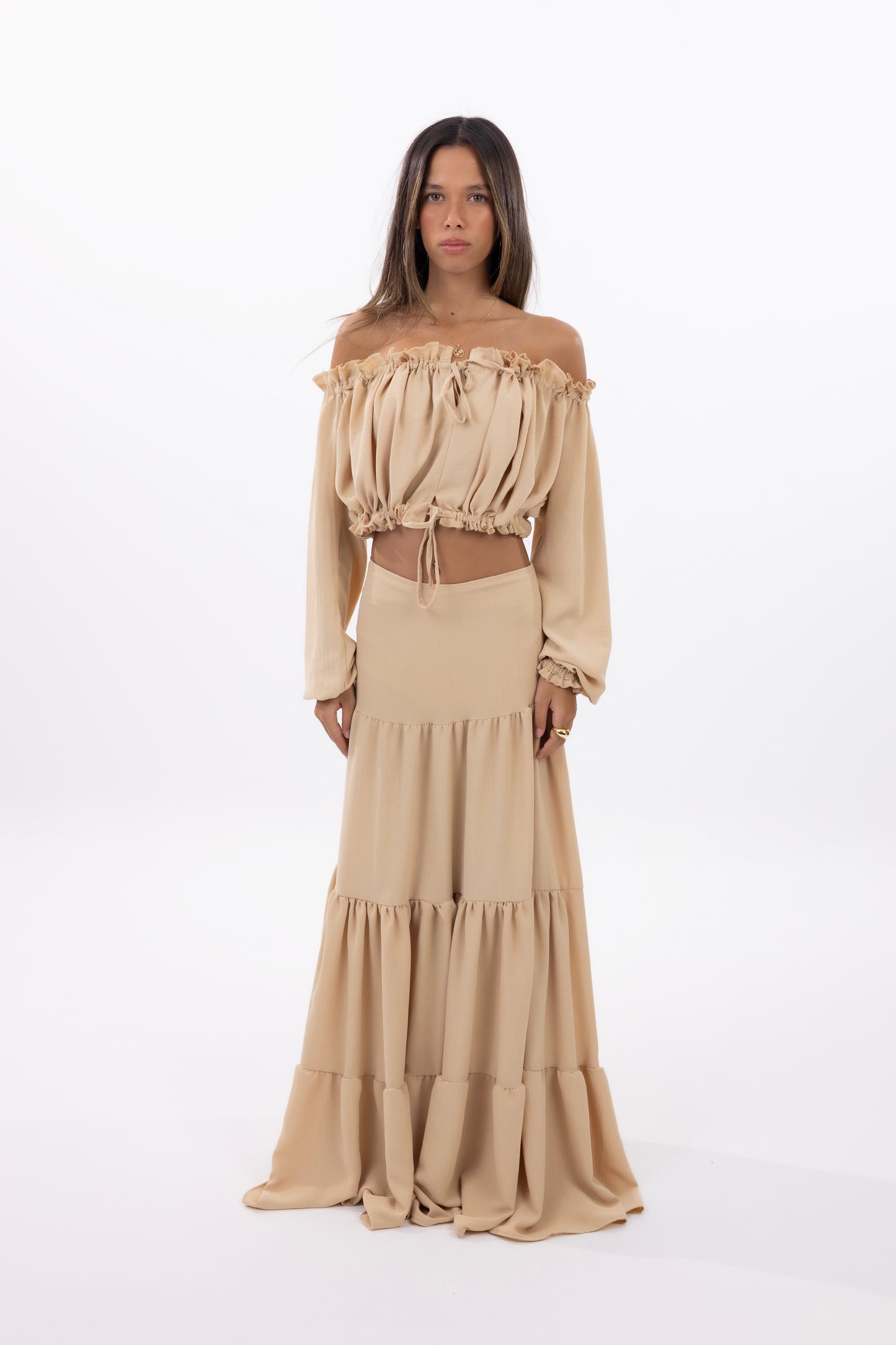 Dunara Skirt - Beige