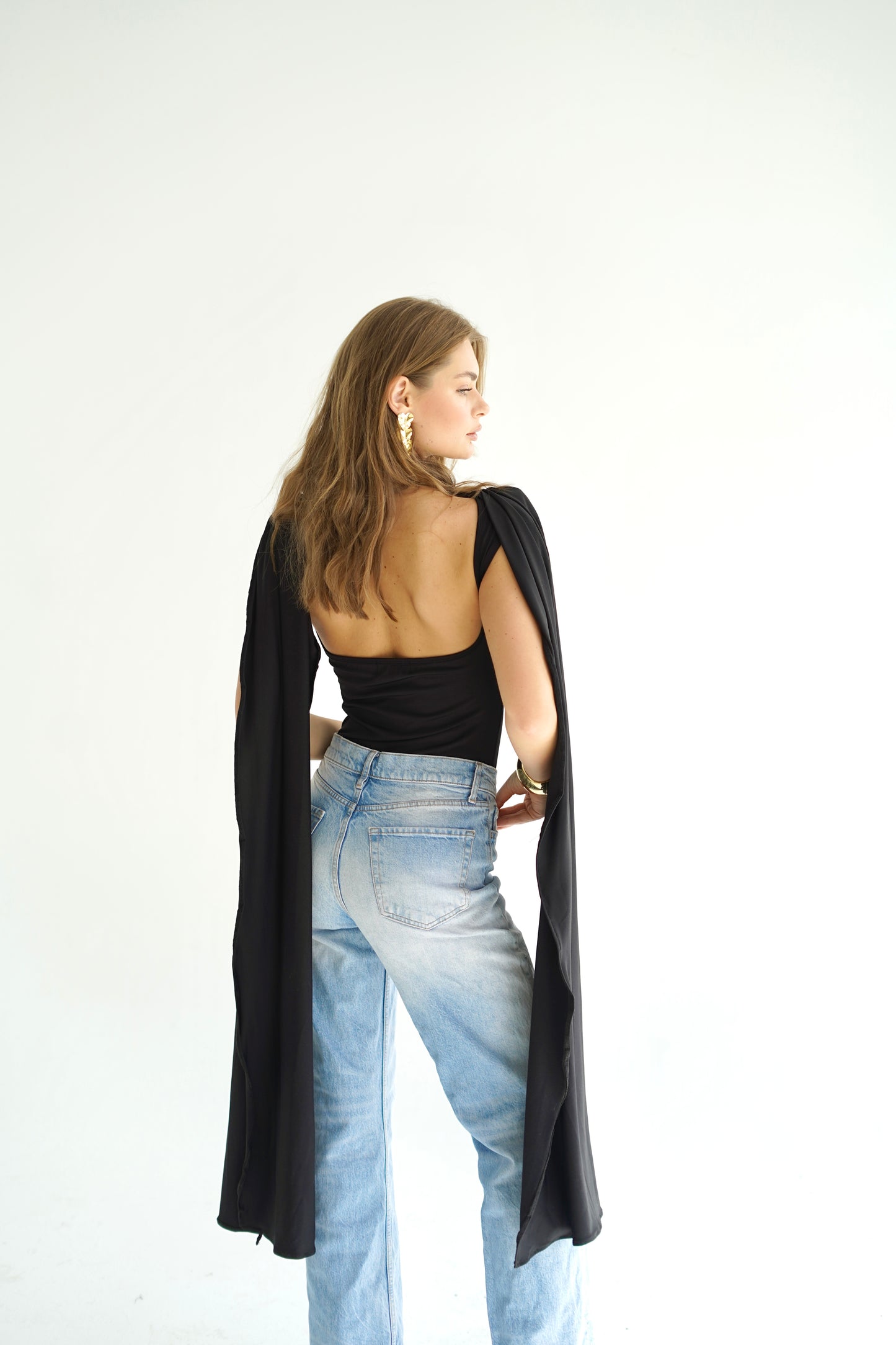 The Drama Bodysuit - Black